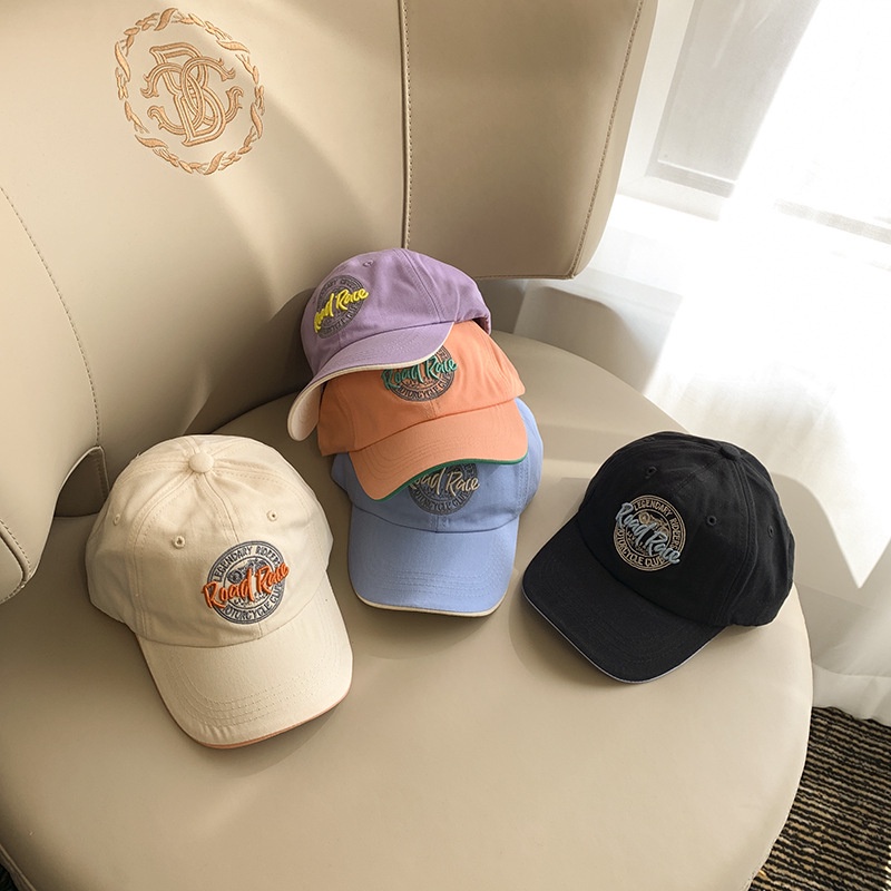 Mới Nón Lưỡi Trai Thêu Chữ Đơn Giản Theo Phong Cách Hàn Quốc Dành Cho Bé