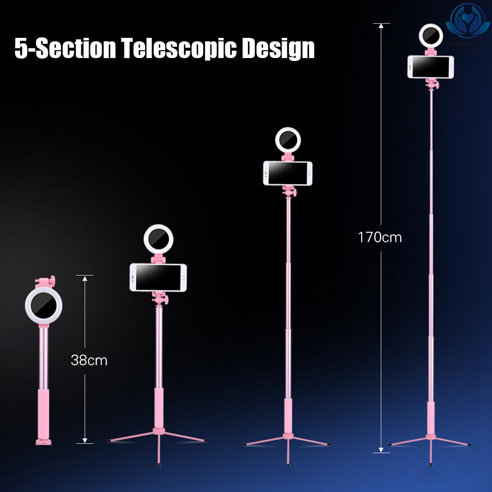 Bộ Giá Đỡ Điện Thoại 1.7m Bằng Hợp Kim Nhôm Kèm Gậy Ba Chân Hỗ Trợ Chụp Ảnh Tự Sướng / Phát Trực Tiếp | BigBuy360 - bigbuy360.vn