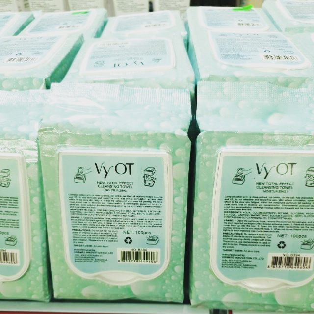 Khăn tẩy trang VyOt 100tơ/gói | BigBuy360 - bigbuy360.vn