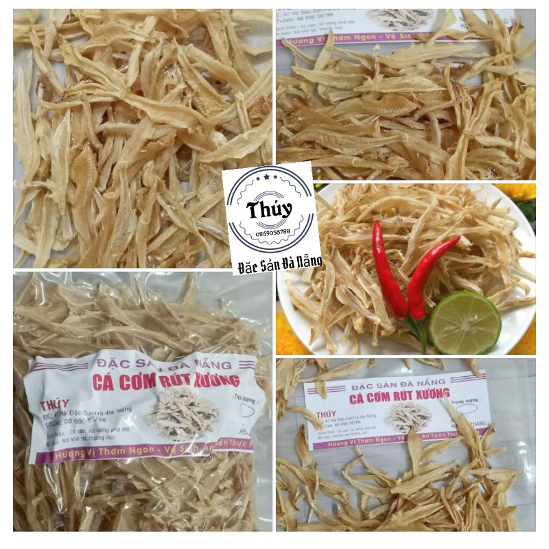 Cá cơm rút xương túi 250gr ngon là đặc san khô đà nẵng làm quà hay ăn đều ngon