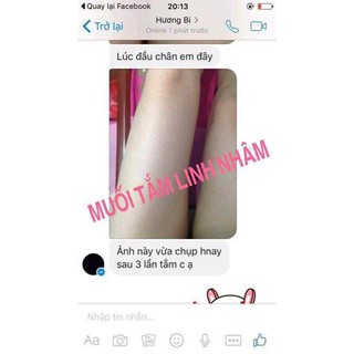MUỐI TẮM LINH NHÂM HẾT HÀNG