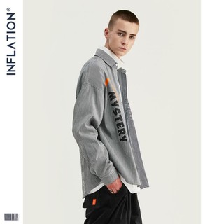 INFLATION Áo sơ mi Oversize 92115W
