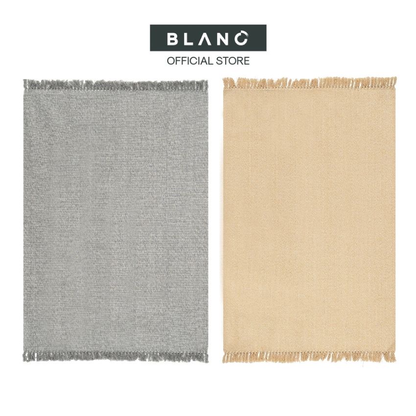 [Mã BMBAU300 giảm 7% đơn 499K] Thảm Trải Sàn Phòng Ngủ Rustic BLANC' Đủ Size