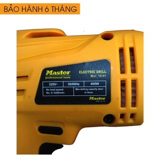 Máy khoan chính hãng Master 10-01