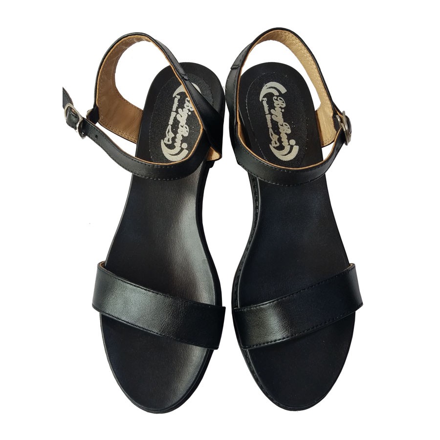 Giày Sandal Nữ Da Bò BIGBEN GCG57