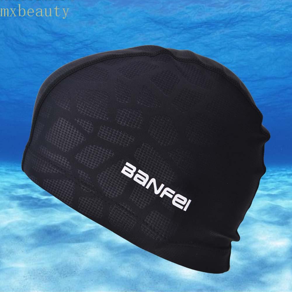 Mũ tắm kiểu turban bền chắc chống nước khi bơi tắm tiện lợi