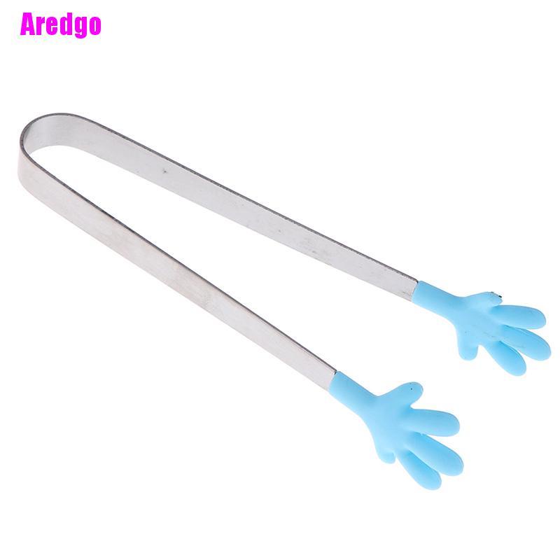 Kẹp gắp thức ăn bằng thép không gỉ và silicone tiện dụng