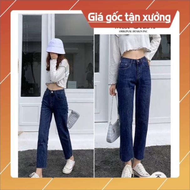 Khuyến mại Quần bò baggy nữ quần jean baggy nữ quần jeans nữ lưng cao phong cách Hàn Quốc - HAPONO-J024 huyenjean | BigBuy360 - bigbuy360.vn