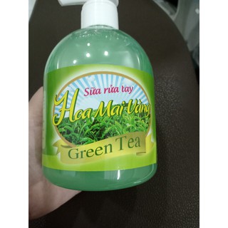 Sữa rửa tay hoa mai vàng - 500ml trà xanh