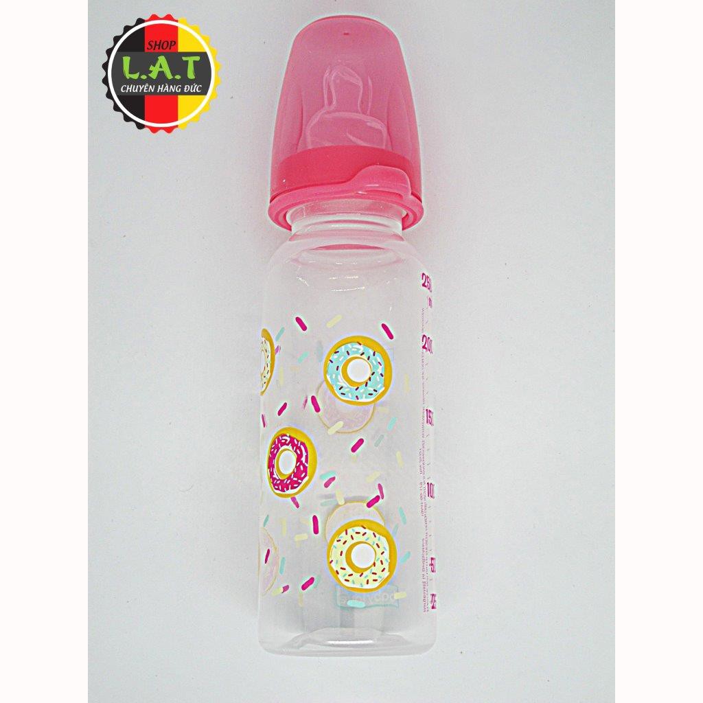 BÌNH SỮA 250ML BABYLOVE (NÚM SIZE M - DÀNH CHO TRẺ 0-6 THÁNG)