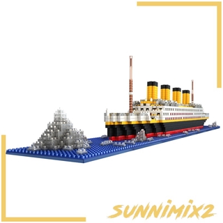 Titanic Building Blocks 3D Educational Toys Micro Titanic Blocks Building