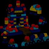 Bộ xếp hình Lego 520 chi tiết