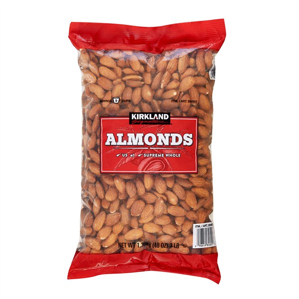 FREE SHIP💜 💙 💜 💙  Hạt Hạnh Nhân Kirkland Signature Supreme Whole Almonds 1.36kg