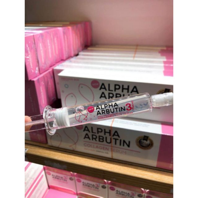 Serum collagen tươi dưỡng trắng da,chống lão hóa Alpha Arbutin Collagen Serum (10ml)