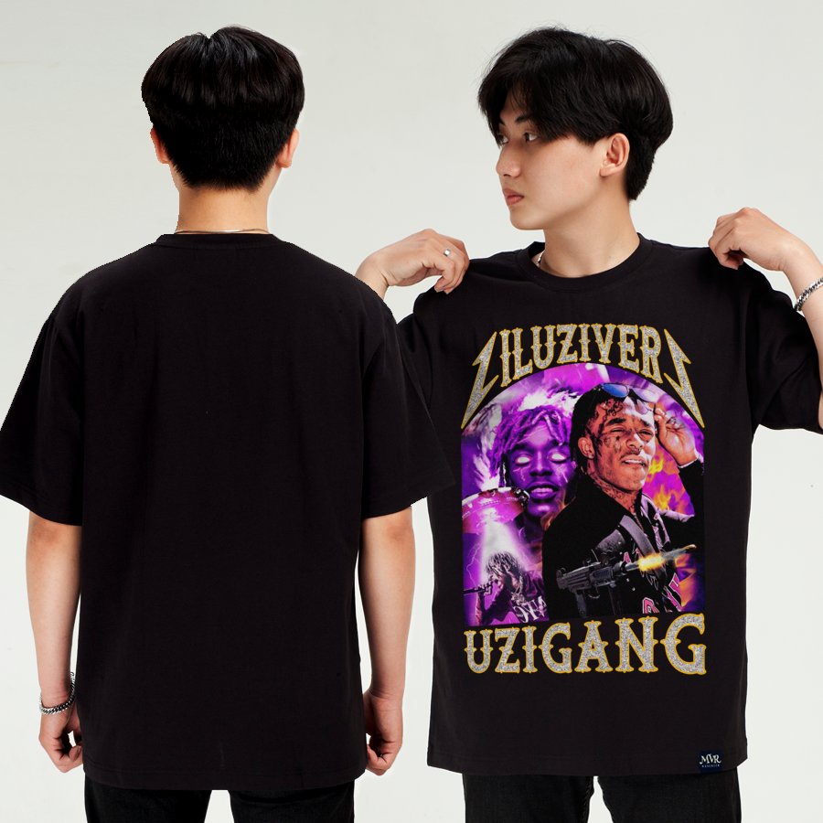 Áo thun hip hop rapper Uzigang phông unisex nam nữ ngầu big size phong cách đường phố mỹ MVR BB4307