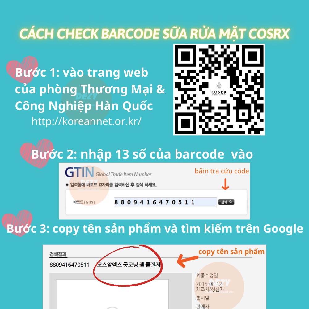 Sữa Rửa Mặt Cosrx Low PH Gel Cleanser Skincare - Srm Corsx Tràm Trà Dạng Gel BHA Cho Da Dầu Mụn Dưỡng Ẩm Cox Corx Dezy