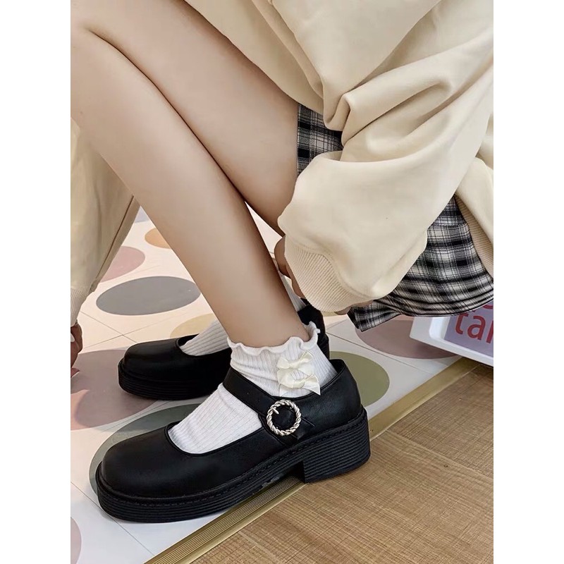 Giày Mary Jane gót 4cm (Ảnh thật ở cuối) | BigBuy360 - bigbuy360.vn