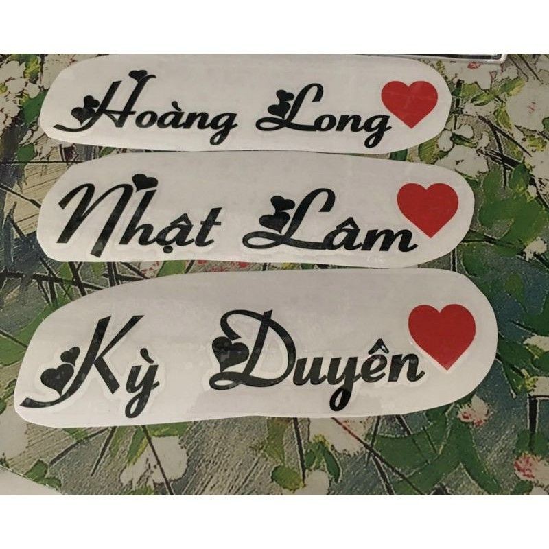 TEM DÁN NÓN BẢO HIỂM IN THEO YÊU CẦU