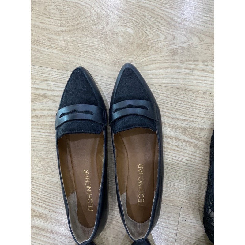 Thanh lý giày mọi loafer giày đi mưa size 38