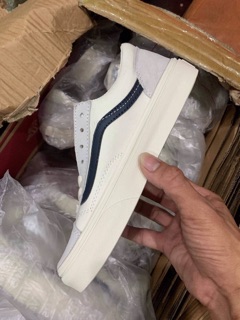 ( Ảnh thật chi tiết ) Giày Vans Style 36 Kẻ Đen
