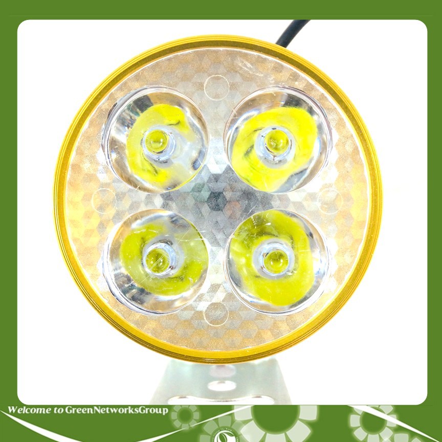 Đèn pha led trợ sáng L4 gold cao cấp dành cho xe máy