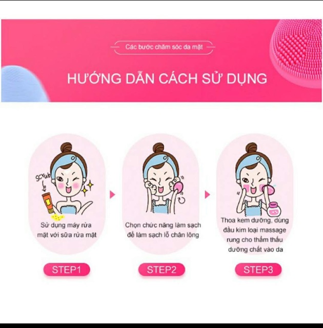 Máy Rửa Mặt Massage Cao Cấp 2 IN 1 MCMELLCAO | BigBuy360 - bigbuy360.vn