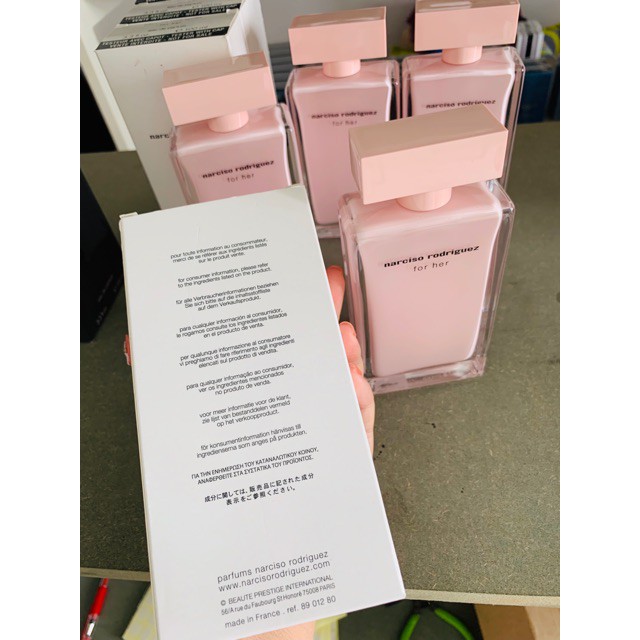 ♚♚♚ ♚♚♚ Nước hoa dùng thử Narciso Rodriguez For Her 5ml/10ml/20ml (HANNAH) (HANNAH) | Thế Giới Skin Care
