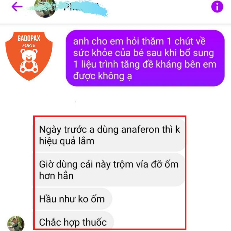 Tăng đề kháng GADOPAX FORTE betaglucan - DƯỢC SĨ ĐẠI HỌC TƯ VẤN