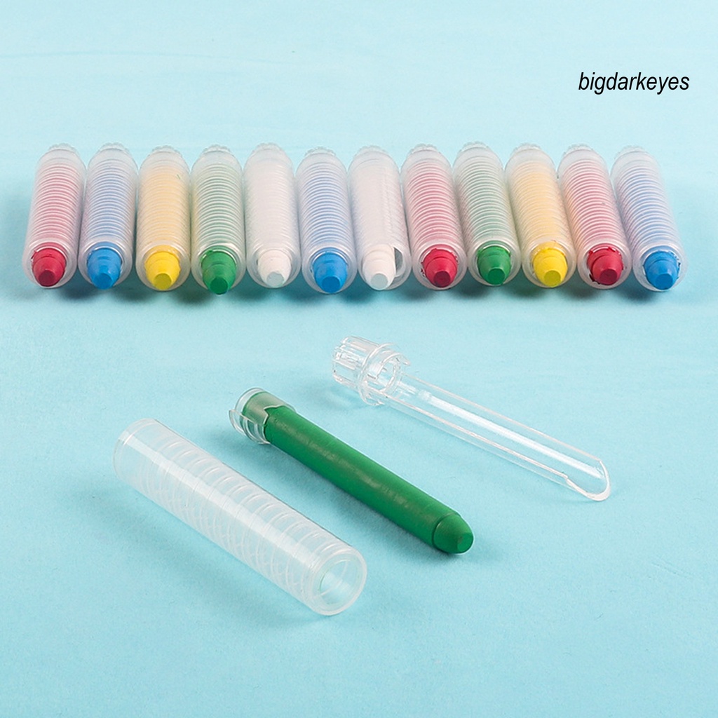 Set 10 Hộp Đựng Phấn Viết Bằng Nhựa PP Trong Suốt Thân Thiện Với Môi Trường