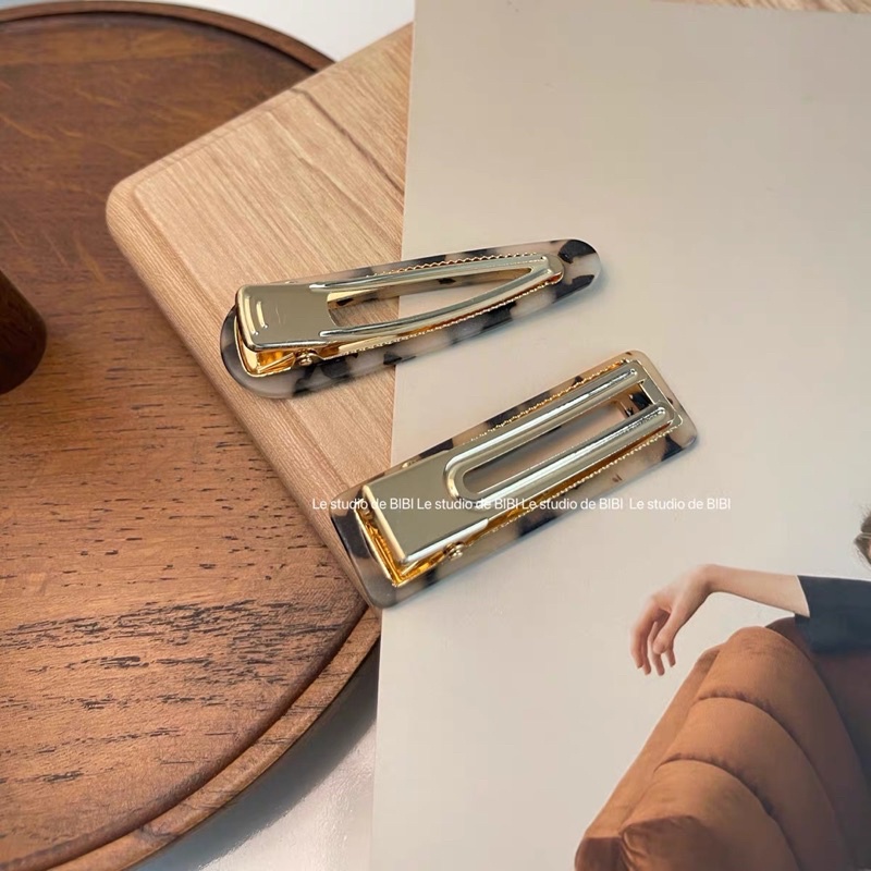 Kẹp tóc nhựa style Hàn quốc