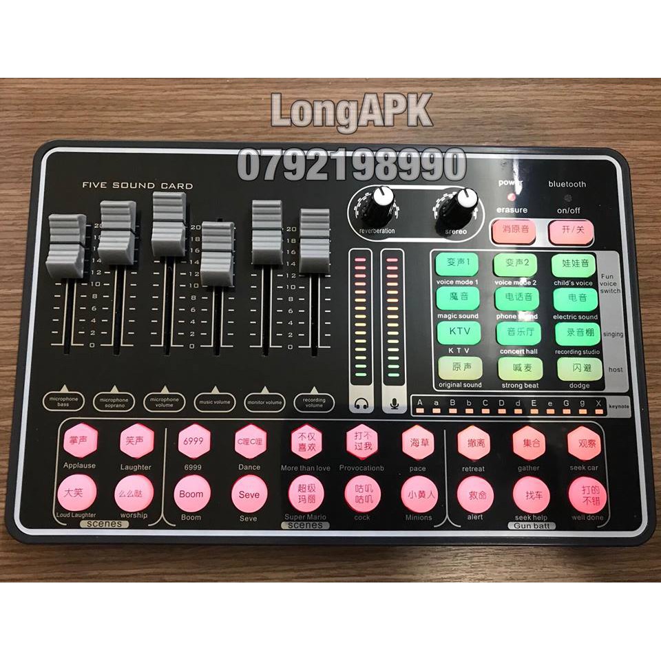 Sound card H9 Bluetooth cao cấp