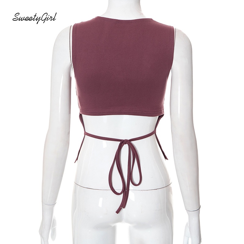 Áo Tank Top Cổ Tròn Màu Trơn 2022 Thời Trang Dành Cho Nữ