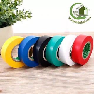 Cuộn băng keo simili 3F6 màu xanh lá, vàng, đỏ, xanh dương - chọn màu