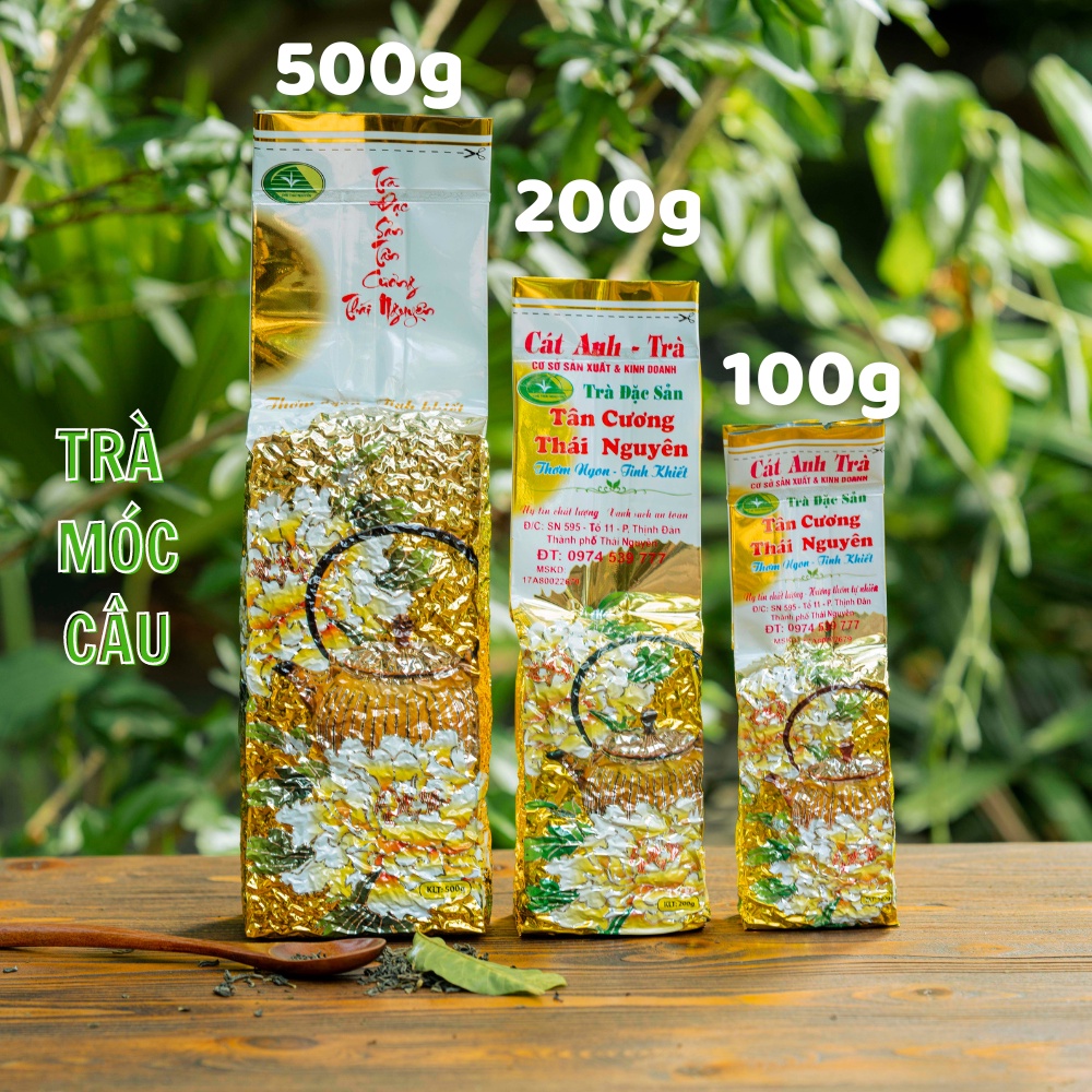 (100g-200g-500g) Trà móc câu đặc sản Thái nguyên hàng loại 1 chế biến đặc biệt, hương vị thơm ngon đậm vị