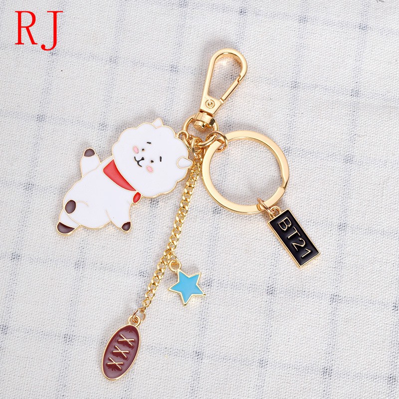 Móc khóa KPOP BTS bt21 dễ thương