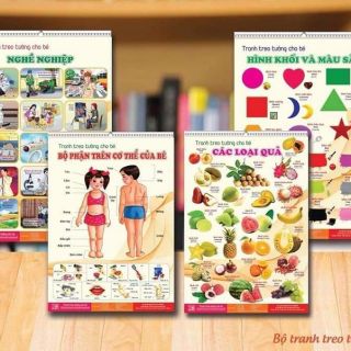Bộ Tranh Dành Cho Bé Về Thế Giới Xung Quanh