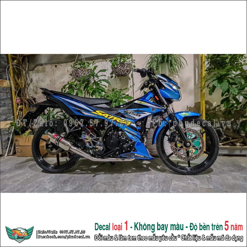 Tem rời satria xanh (1)