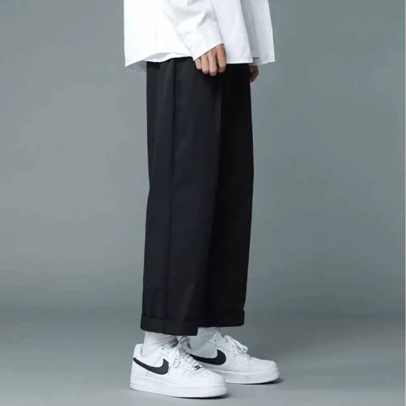 Quần baggy kaki nam nữ Nasa - Kiểu Dáng Quần Jogger Ống Rộng Basic Mặc Được Cả Nam Và Nữ - 2 Màu Đen, Bee Cá Tính.