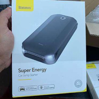 Bộ Kích Nổ Ô Tô - Bộ Kích Nổ Xe Hơi Cứu Hộ Ô Tô Baseus CRJS01 8000 mAh 800A 40 lần kích Kiêm Sạc Dự Phòng và đèn Pin