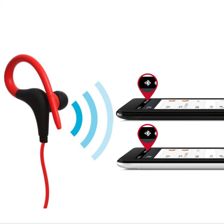 Tai nghe bluetooth thể thao siêu bass - Xanh