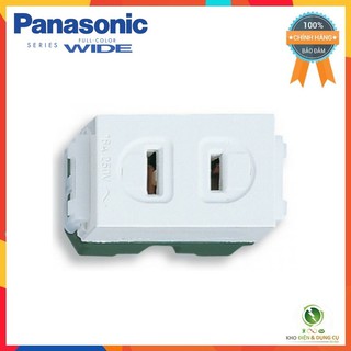 Ổ cắm đơn cho phích cắm dẹp panasonic dòng wide weg1001sw