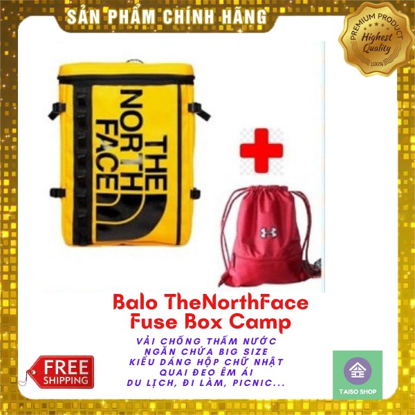 [XUẤT DƯ] BALO DU LỊCH THE NORTH FACE FUSE BOX BASE CAMP ĐEN (mua 1 tặng một) GIÁ KHÔNG ĐỔI