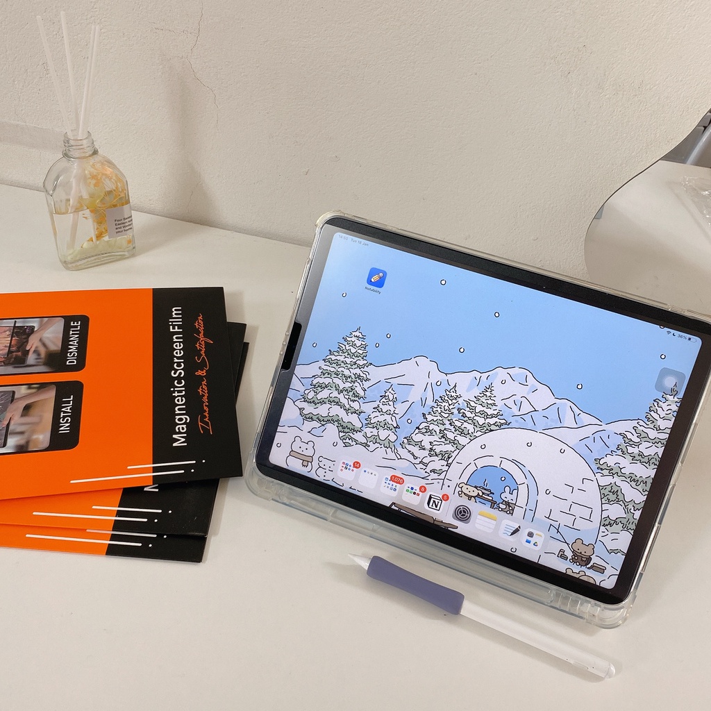 Dán màn hình máy tính bảng hệ điều hành IOS Paperlike mặt nhám nam châm