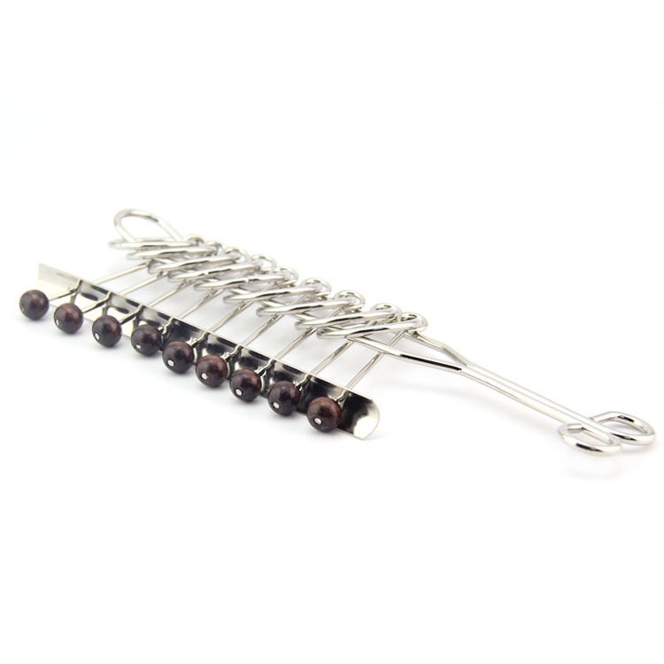 Đồ chơi trí tuệ nhật bản tháo lắp vòng sắt 18 IN 1  - Thử thách trí não cho bé- Đồ chơi giáo dục- Tặng giá đỡ