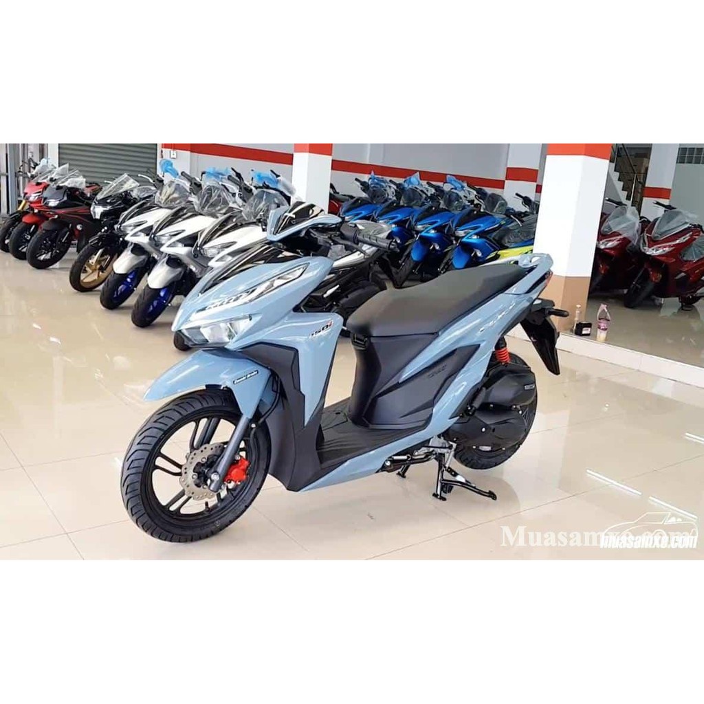 Dàn áo vario click 150 2018 - 2021 màu xanh xi măng