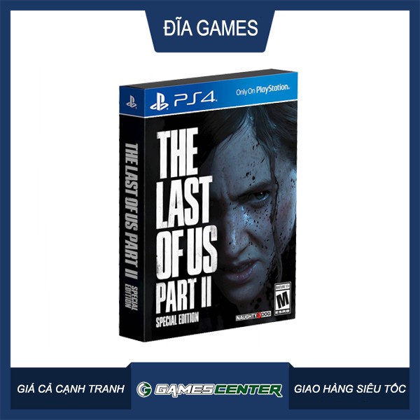 Đĩa game PS4 The Last Of Us Part II Special Edition