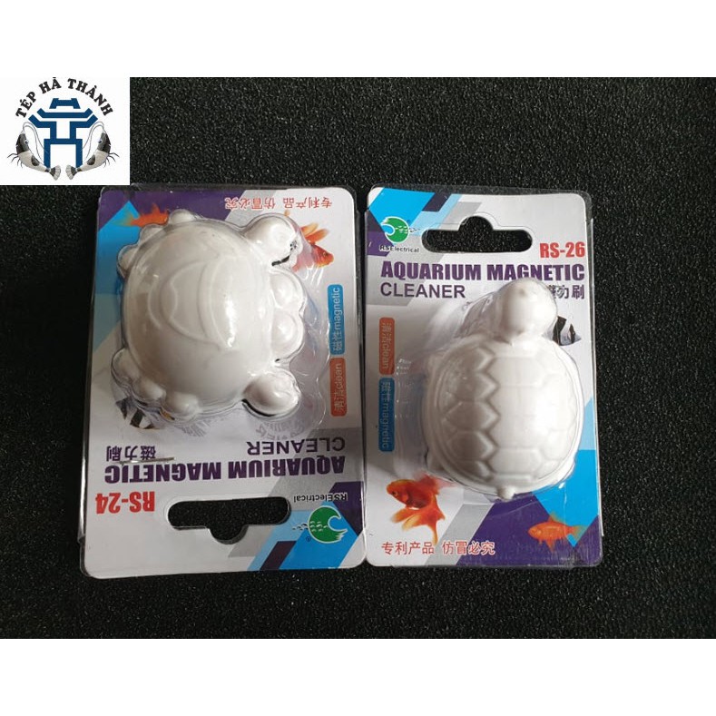 Cọ Bể Nam Châm Mini hình Con Cua - Chà Rêu Bám Trên Kính Hồ Cá