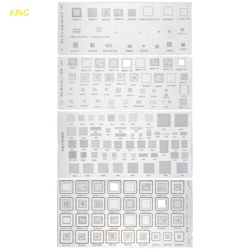 Set 4 Khuôn Hàn Chip BGA Chuyên Dụng Cho Thiết Bị iPhone Android