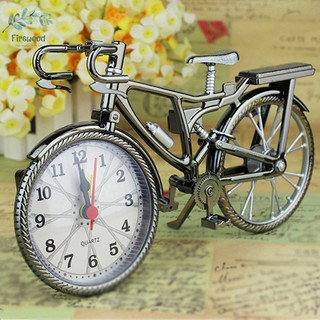 Đồng hồ báo thức hình xe đạp phong cách vintage