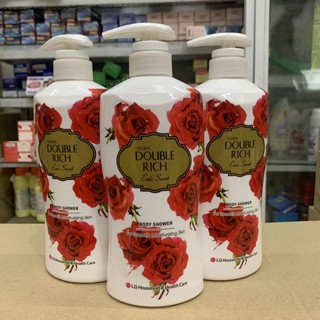Sữa tắm Double Rich hương hoa hồng 550g